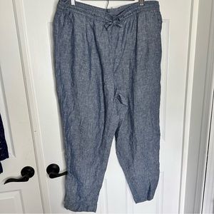 L.L. Bean Blue Straight Leg Pants